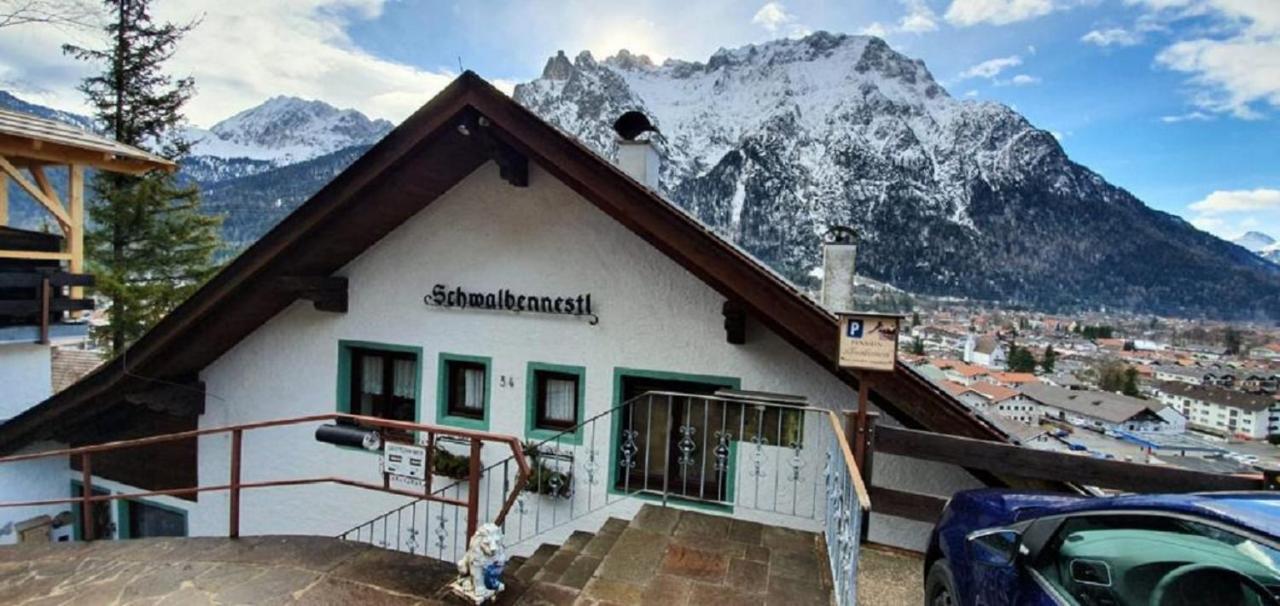 Alpenappartements Schwalbennestl 미텐발트 외부 사진